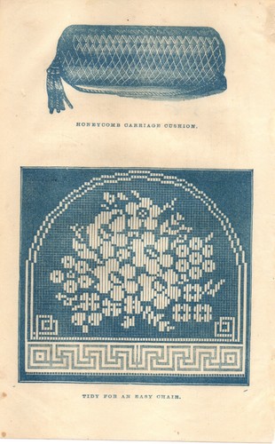1867 cartamodello cuscino - 1867, moda