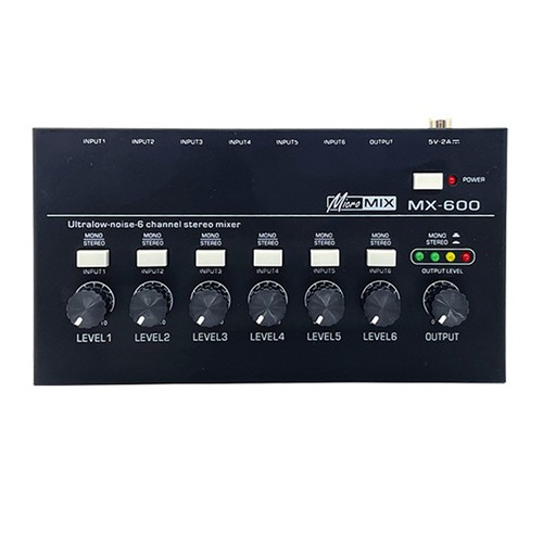 Mixer stereo a - di,