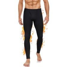 BENNIES Pantaloni Termici Uomo Pantalone Sportivi Intimo Termico Calzamaglia