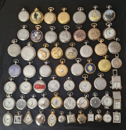 Lotto orologi da tasca - di, 60