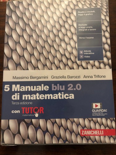 Manuale blu di - manuale, matematica