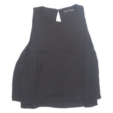 ZARA Gilet Donna Nero Senza
