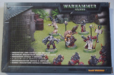 Warhammer 40K Metal OOP Inquisitor Daemonhunter Coteaz and Retinue Box