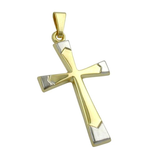 Ciondolo croce oro - ciondolo,