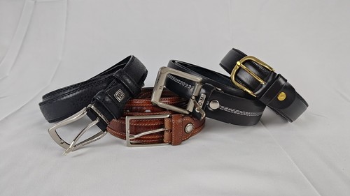 Stock cinture nere marroni - nere,