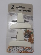 SET 2 PZ PINZE CHIUDIPACCO PER