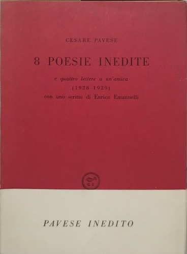 Cesare pavese poesie inedite - pavese,