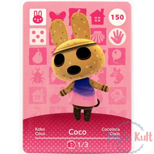 Carte amiibo animal crossing - amiibo,