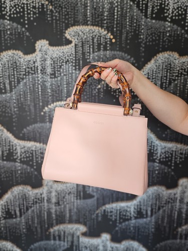 Borsa gucci nymphea bambù - borsa,