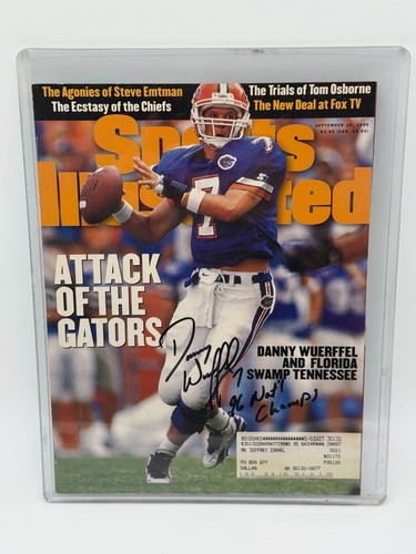 Heisman danny wuerffel - heisman, firmato