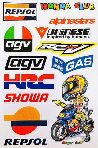 Adesivi moto dainese - adesivi,