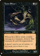 MTG TOXIN SLIVER EXC -