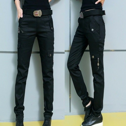 Pantaloni cargo militari donna - pantaloni,
