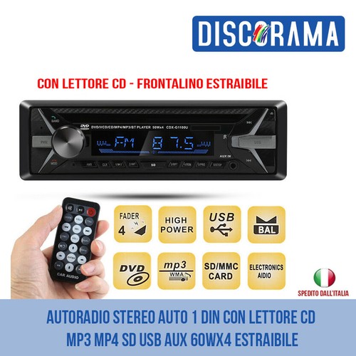 Autoradio stereo auto din - autoradio,