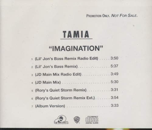 Tamia imagination track - imagination, 7-track
