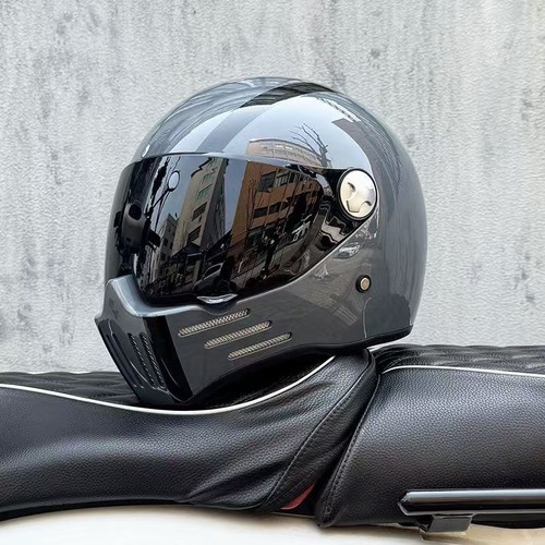 Casco moto retrò - full, face