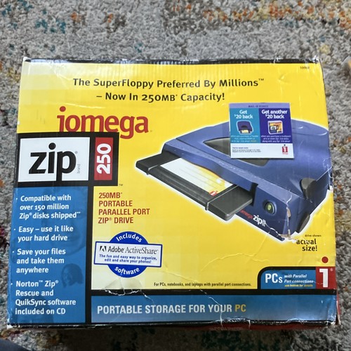 Iomega zip 250 250mb - iomega,