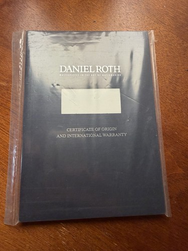 Orologio daniel roth aperto - roth, e