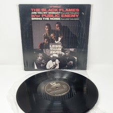 "12 RAP HIP HOP The Black Flames / Public Enemy – 1987 Def Jam Recordings