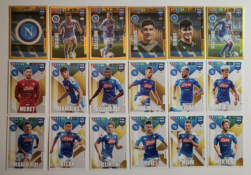 Ssc napoli set cards - ssc,