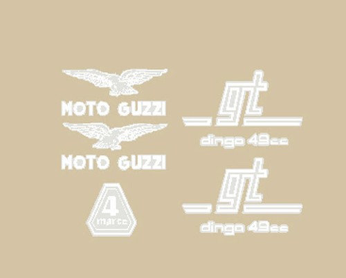 Adesivi moto guzzi - moto,