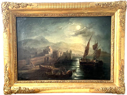 Antico dipinto olio storico - antico, ad