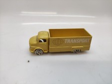 Vintage Lego Camion Truck ."TRANSPORT".Yellow.  Size 1:87 .. (HO)  1960 