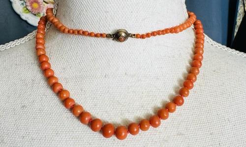 Collana perle corallo - di,