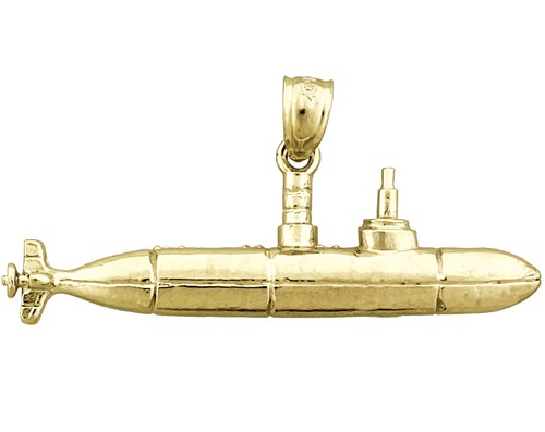 Ciondolo sottomarino oro - ciondolo,