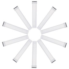  20 Pezzi Tubi Congelatore Bianchi da 10 ml Flaconi di Plastica Campioni con