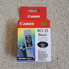Cartuccia di inchiostro nero stampante Canon BCI-21 per S100 BJC-2000, 4000, 5000, MultiPASS