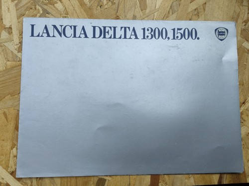 Depliant lancia delta - depliant,