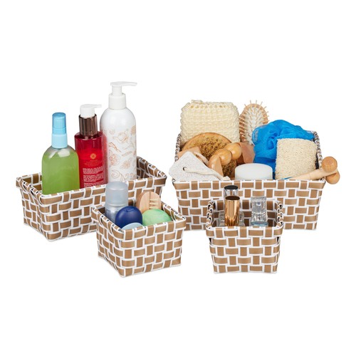 Set cestini portaoggetti - cestini,