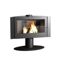 STUFA A LEGNA INVICTA "ANTAYA" ANTRACITE 12 KW