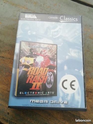 Jeu road rash sega mega - jeu,