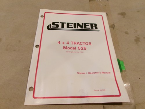 Trattore steiner 4x4 modello - steiner,