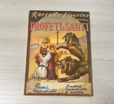 Album Figurine Ed. CARROCCIO - PROFETI E SANTI 1951 - COMPLETO - originale