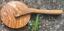 Tagliapizza in legno di ulivo
