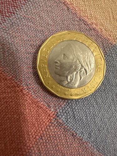 Monete italiane lire mille - monete,