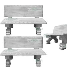 2 Panchine Panchina in cemento