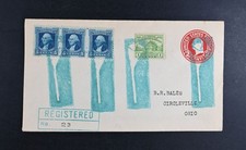 1933 Fancy Cancels Scott # 710