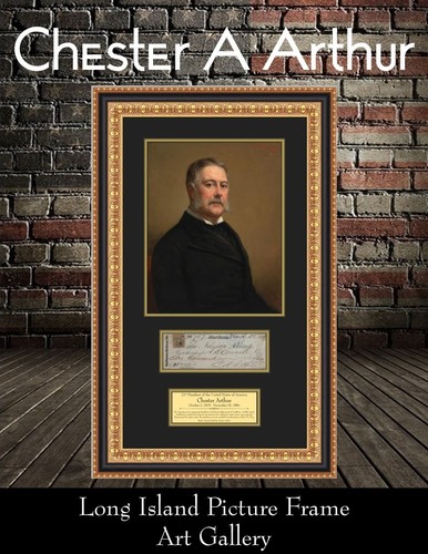 President chester arthur - president, a
