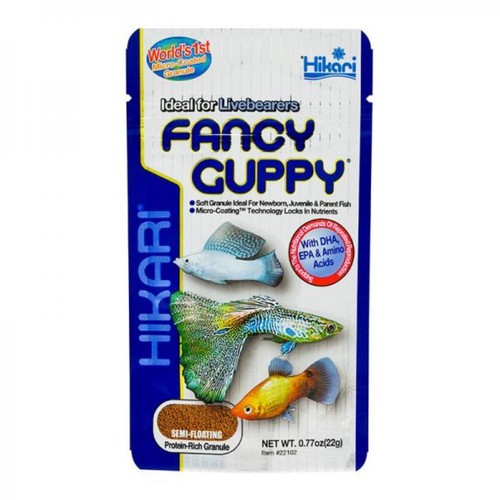 Hikari fancy guppy 22g - fancy,