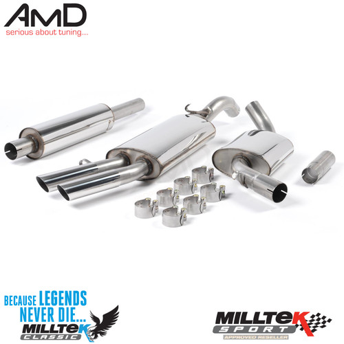 Impianto scarico milltek - impianto, di
