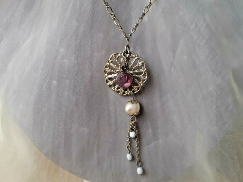 Vintage single pearl - pearl, target