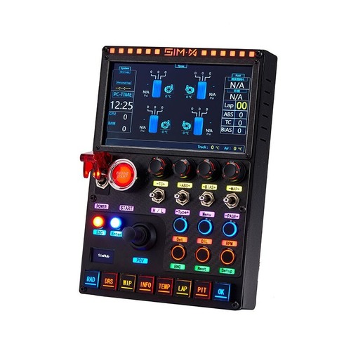 Simx pro rgb - 7", button