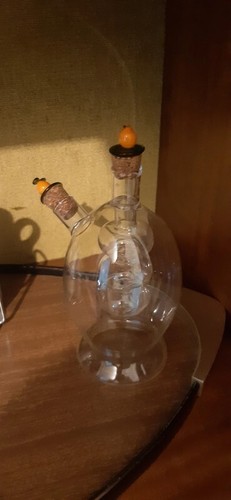 Bottiglia oliera acetiera - bottiglia, oliera/acetiera