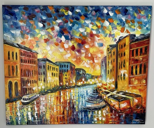 Leonid afremov venezia - afremov's, "venezia