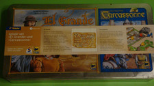Lotto Giochi - El Grande/Carcassonne (Edizione Chibo in Scatola di Latta)