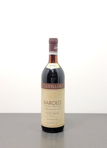 Barolo cappellano 1980 - barolo,